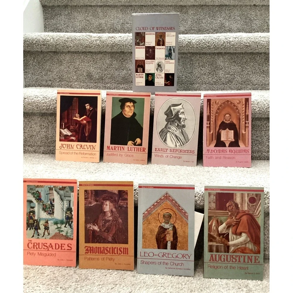 Cloud Of Witnesses Box Book Set Of 8 Christian History Homeschool Methodist PB